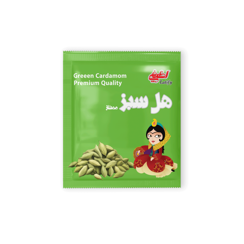 هل سبز 10 گرم ورقه اي